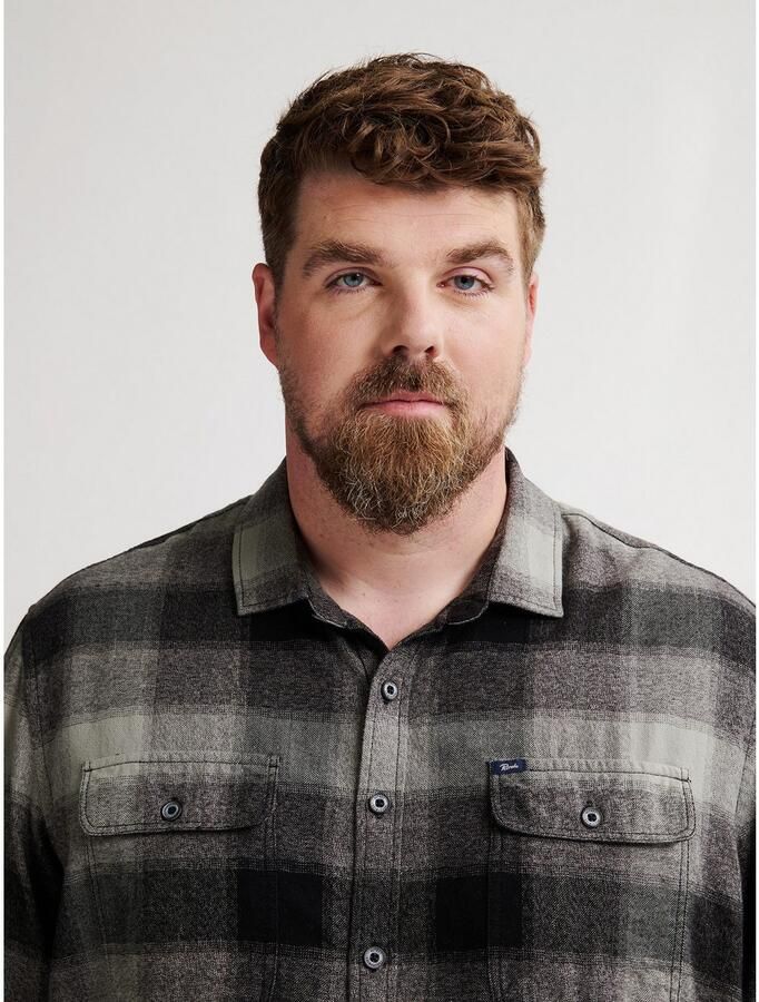 Petrol Industries Overhemd met lange mouwen met borstzakken - Foto 6