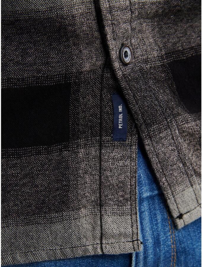 Petrol Industries Overhemd met lange mouwen met borstzakken - Foto 5