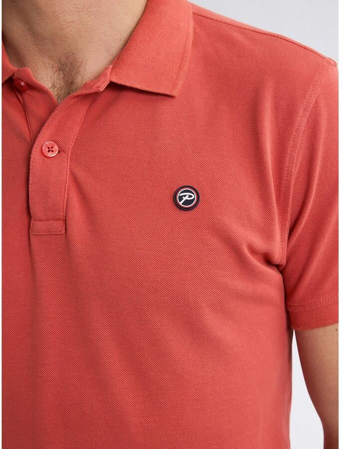 Petrol Industries Poloshirt met geborduurd logo - Foto 4