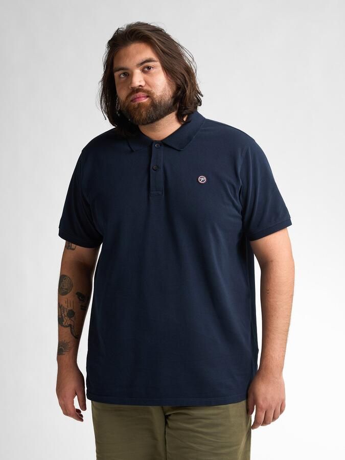 Petrol industries Plus Size regular polo donkerblauw - Foto 8