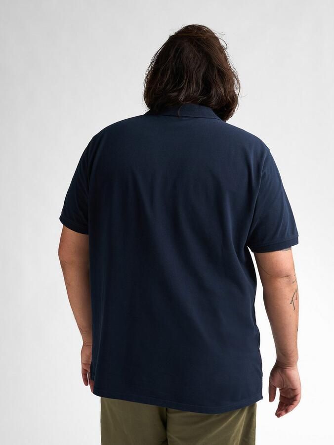 Petrol industries Plus Size regular polo donkerblauw - Foto 6