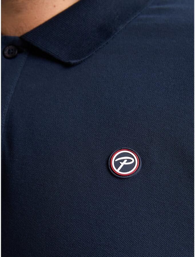 Petrol industries Plus Size regular polo donkerblauw - Foto 4