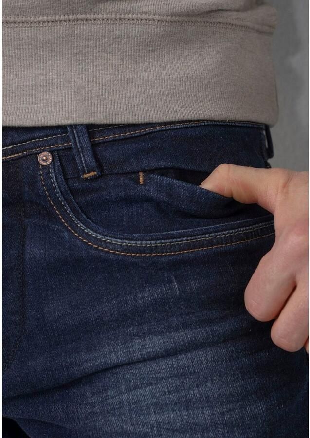 Petrol Industries regular fit jeans RILEY met riem dark used