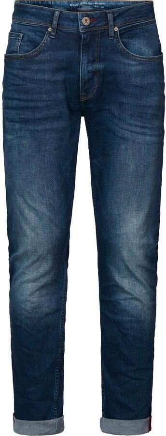 Petrol Industries regular tapered fit jeans RUSSEL met riem vintage blue - Foto 8