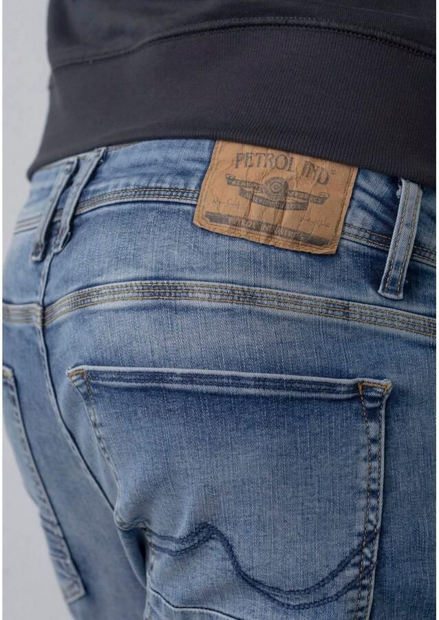 Petrol Industries regular tapered fit jeans RUSSEL met riem light used - Foto 3