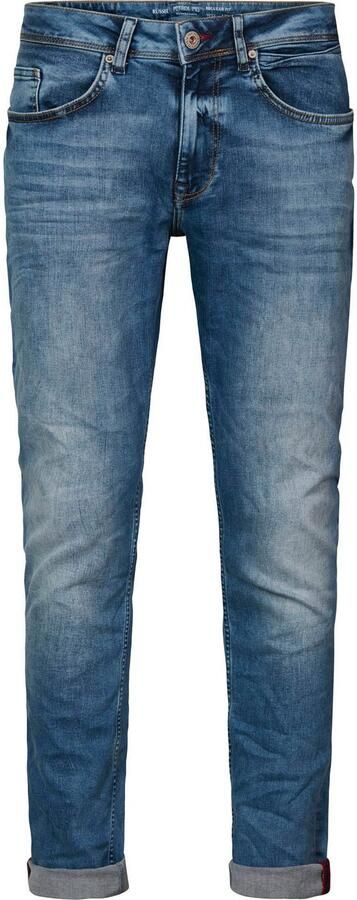 Petrol Industries regular tapered fit jeans RUSSEL met riem light used - Foto 7