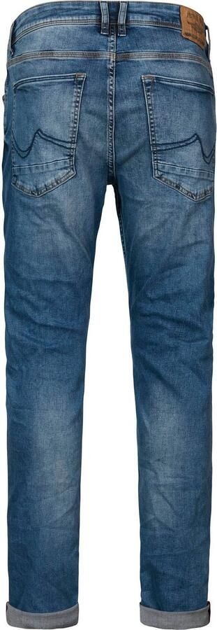 Petrol Industries regular tapered fit jeans RUSSEL met riem light used - Foto 8