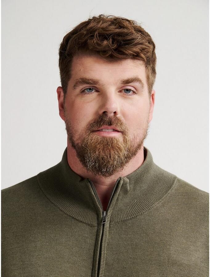 Petrol Industries Schipperstrui met ribboorden - Foto 3