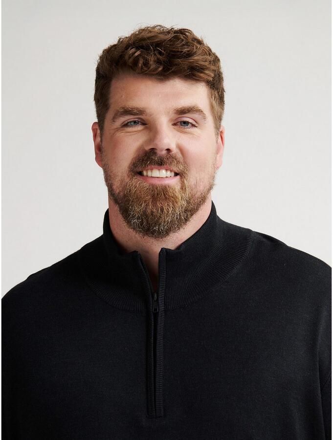 Petrol Industries Schipperstrui met ribboorden - Foto 4