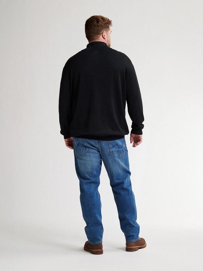 Petrol Industries Schipperstrui met ribboorden - Foto 7