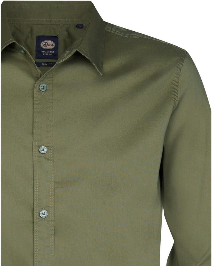 Petrol Industries Shirt met lange mouwen met button-downkraag