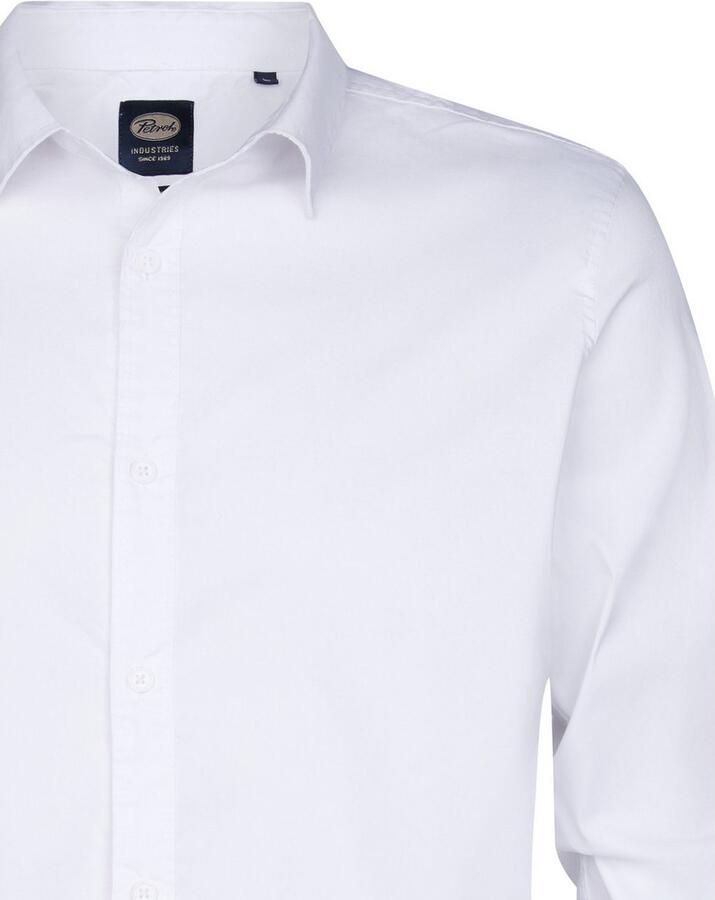 Petrol Industries Shirt met lange mouwen met button-downkraag