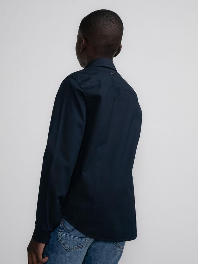 Petrol Industries Shirt met lange mouwen met chetten - Foto 5