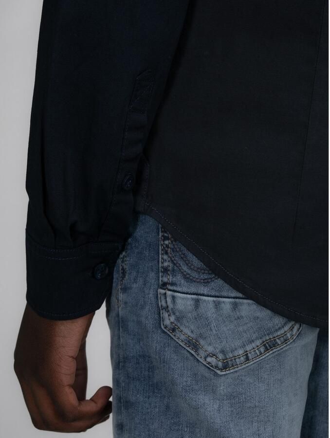 Petrol Industries Shirt met lange mouwen met chetten - Foto 4