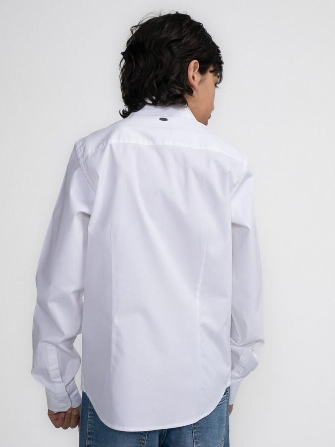 Petrol Industries Shirt met lange mouwen met chetten - Foto 5