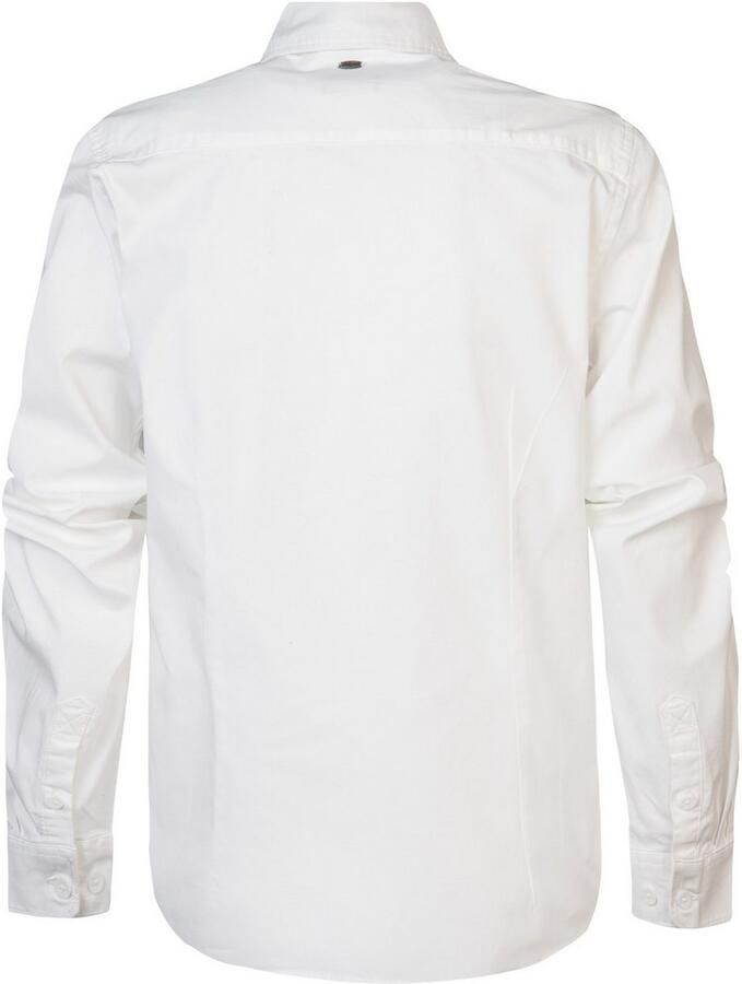 Petrol Industries Shirt met lange mouwen met chetten - Foto 3