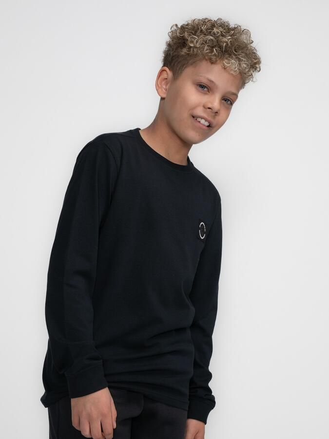 Petrol Industries Shirt met lange mouwen met reliëf op de borst - Foto 7