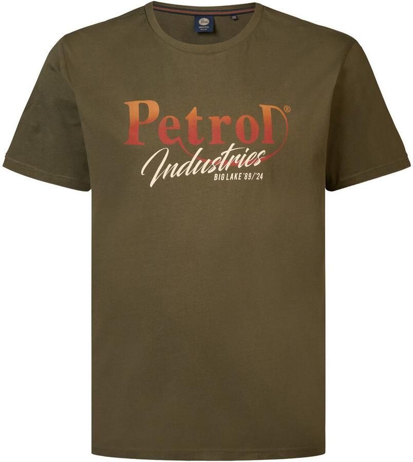 Petrol Industries Shirt met print Men T-Shirt SS Classic Print