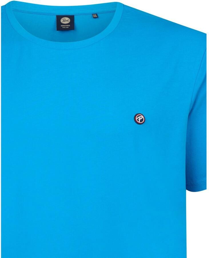 Petrol Industries Shirt met ronde hals met geborduurd logo - Foto 2