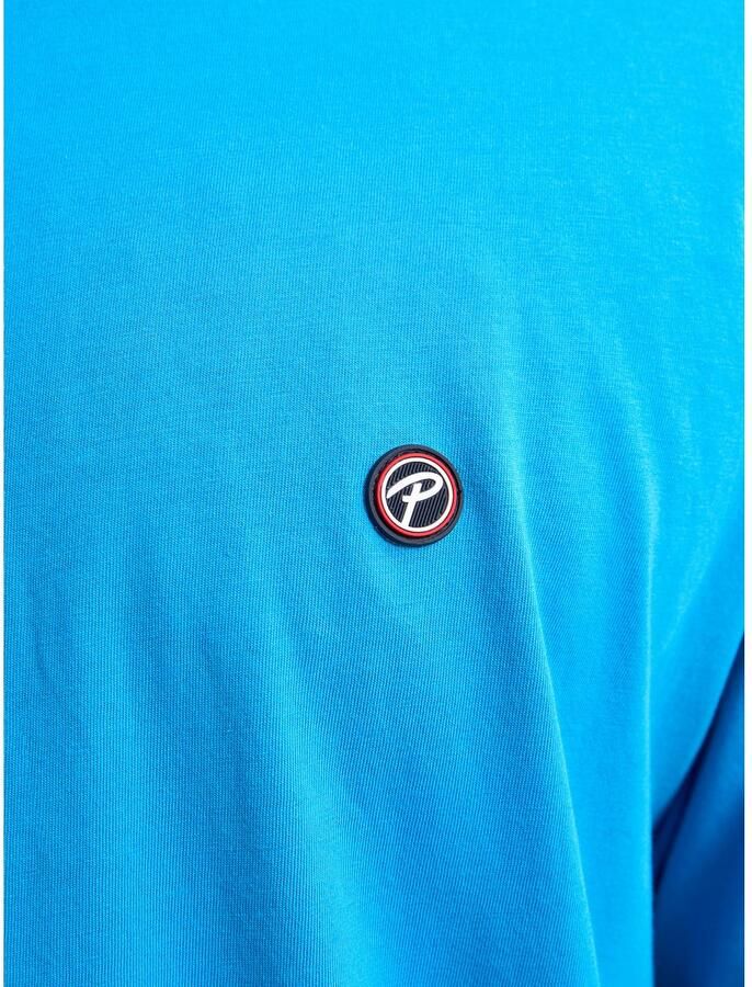 Petrol Industries Shirt met ronde hals met geborduurd logo - Foto 4