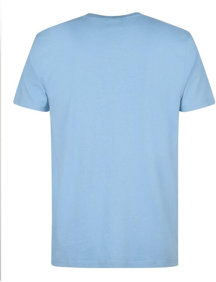 Petrol Industries Shirt met ronde hals met geborduurd logo - Foto 3