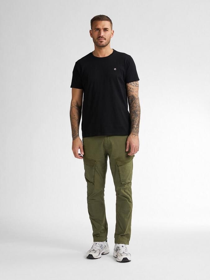 Petrol Industries Shirt met ronde hals met geborduurd logo - Foto 4