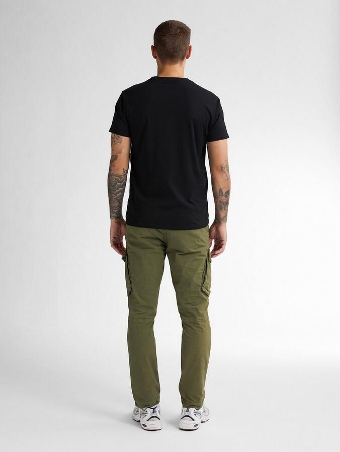 Petrol Industries Shirt met ronde hals met geborduurd logo - Foto 5