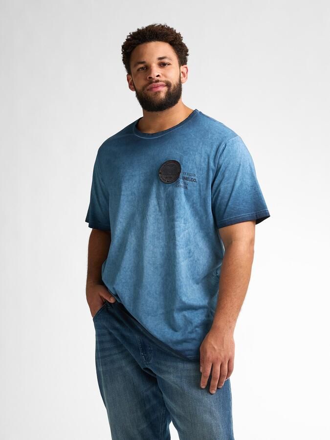 Petrol Industries Shirt met ronde hals met geborduurd logo - Foto 9