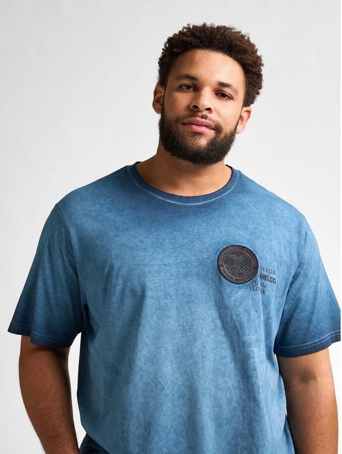 Petrol Industries Shirt met ronde hals met geborduurd logo - Foto 5