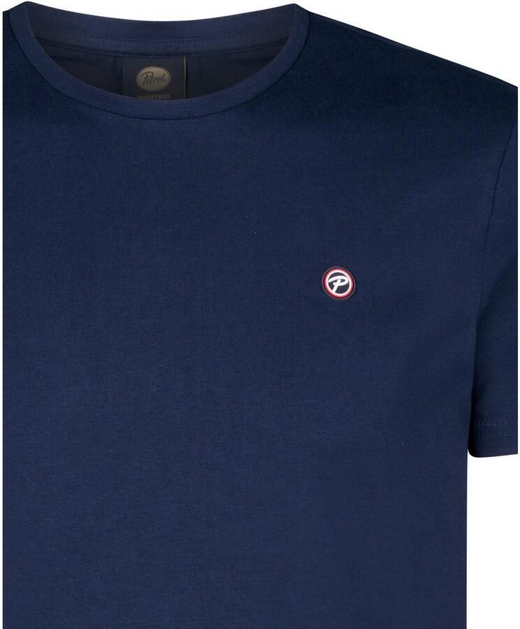 Petrol Industries Shirt met ronde hals met geborduurd logo - Foto 2