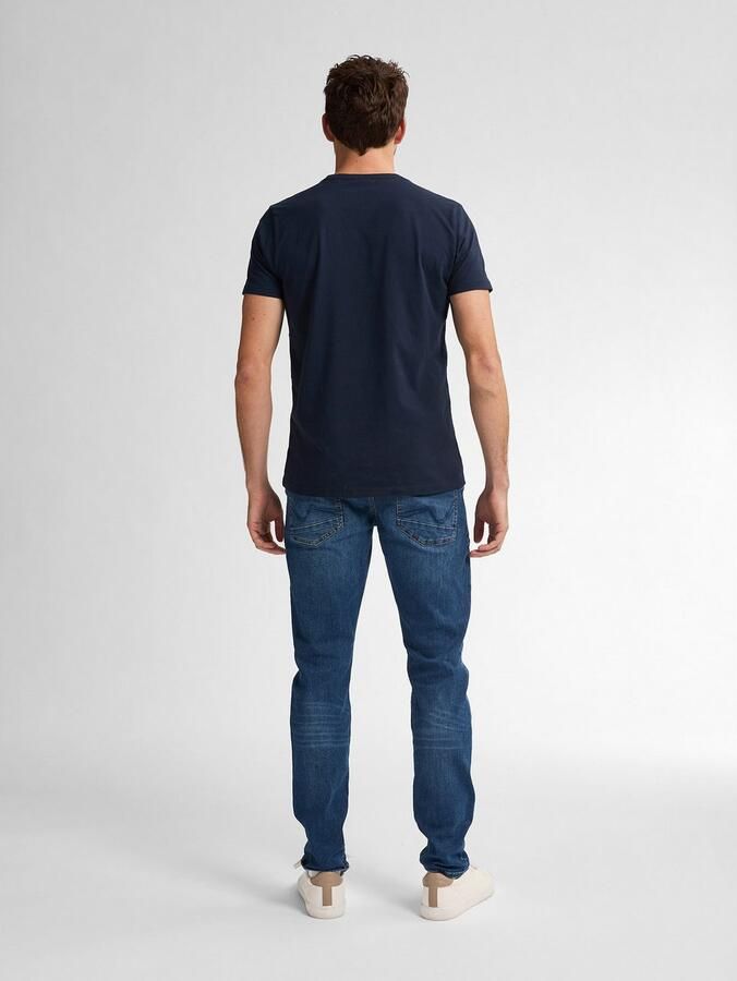 Petrol Industries Shirt met ronde hals met geborduurd logo - Foto 8