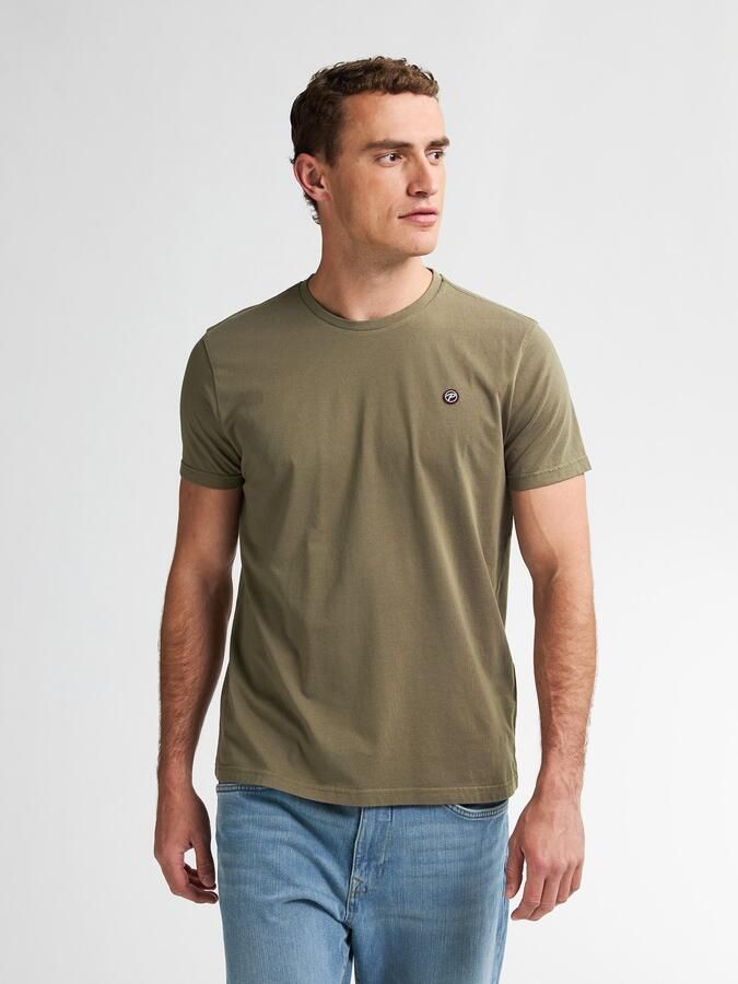 Petrol Industries Shirt met ronde hals met geborduurd logo - Foto 8