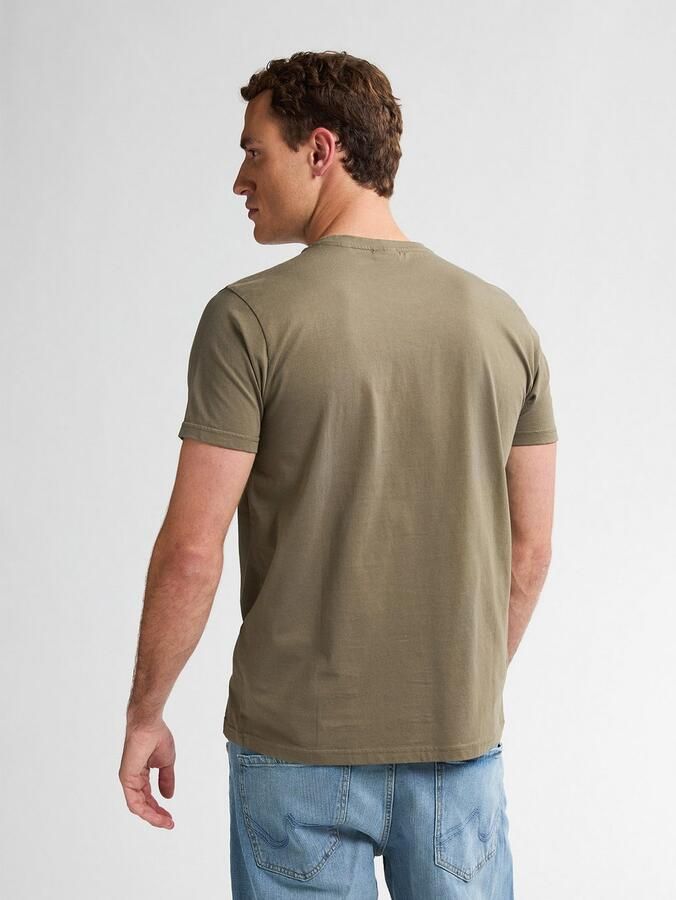 Petrol Industries Shirt met ronde hals met geborduurd logo - Foto 5