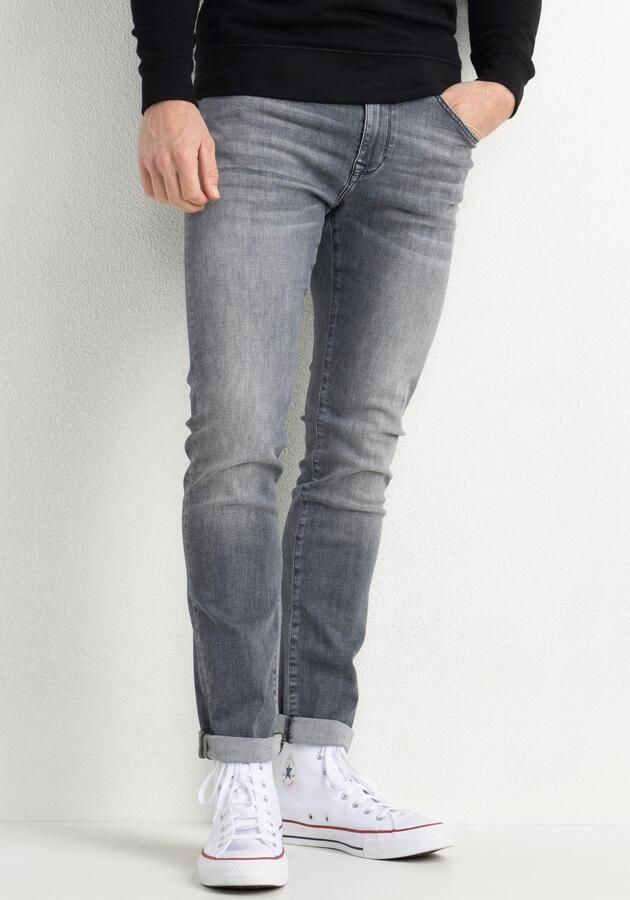 Petrol Industries slim fit jeans Seaham met riem medium vintage - Foto 7