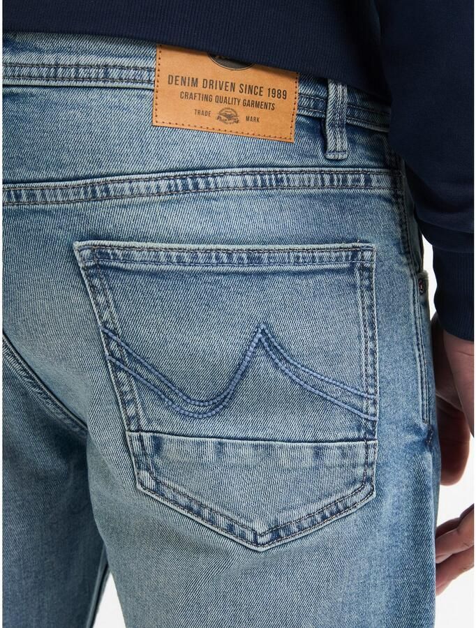 Petrol Industries Straight jeans met optisch tweedelige achterzak - Foto 2
