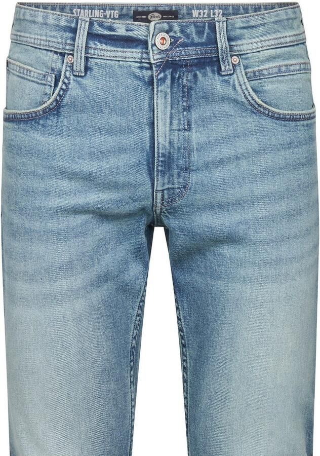 Petrol Industries Straight jeans met optisch tweedelige achterzak - Foto 7