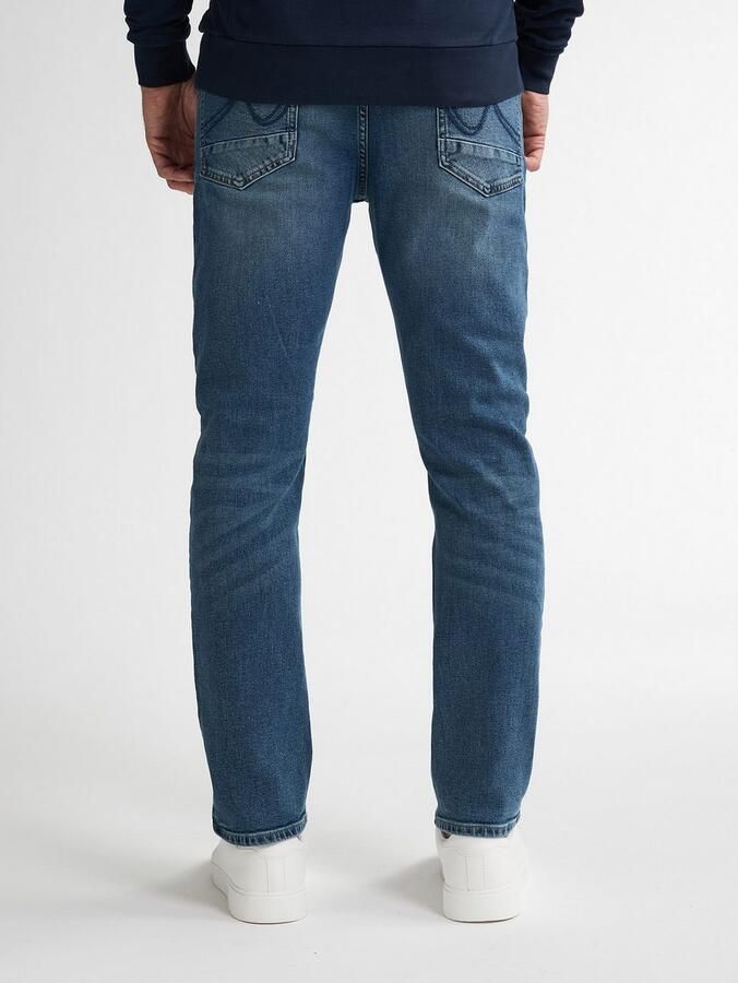 Petrol Industries Straight jeans met optisch tweedelige achterzak - Foto 3