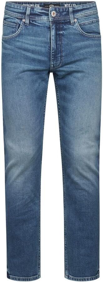 Petrol Industries Straight jeans met optisch tweedelige achterzak - Foto 8