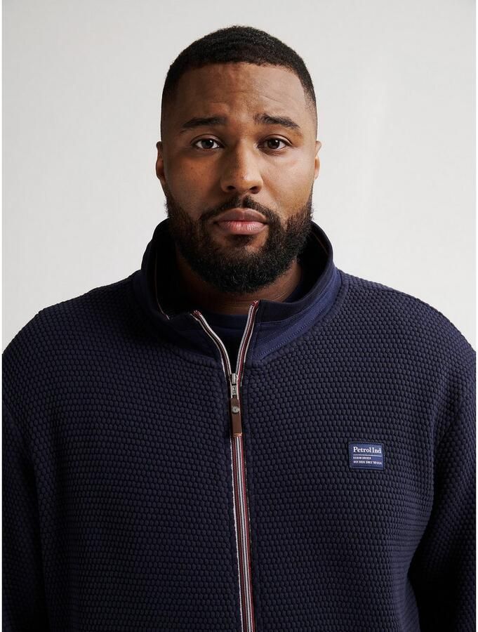 Petrol Industries Sweater met geborduurd logo - Foto 5