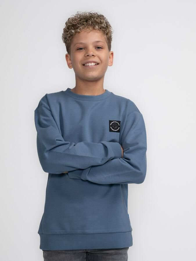 Petrol Industries Sweater met reliëf op de borst - Foto 6