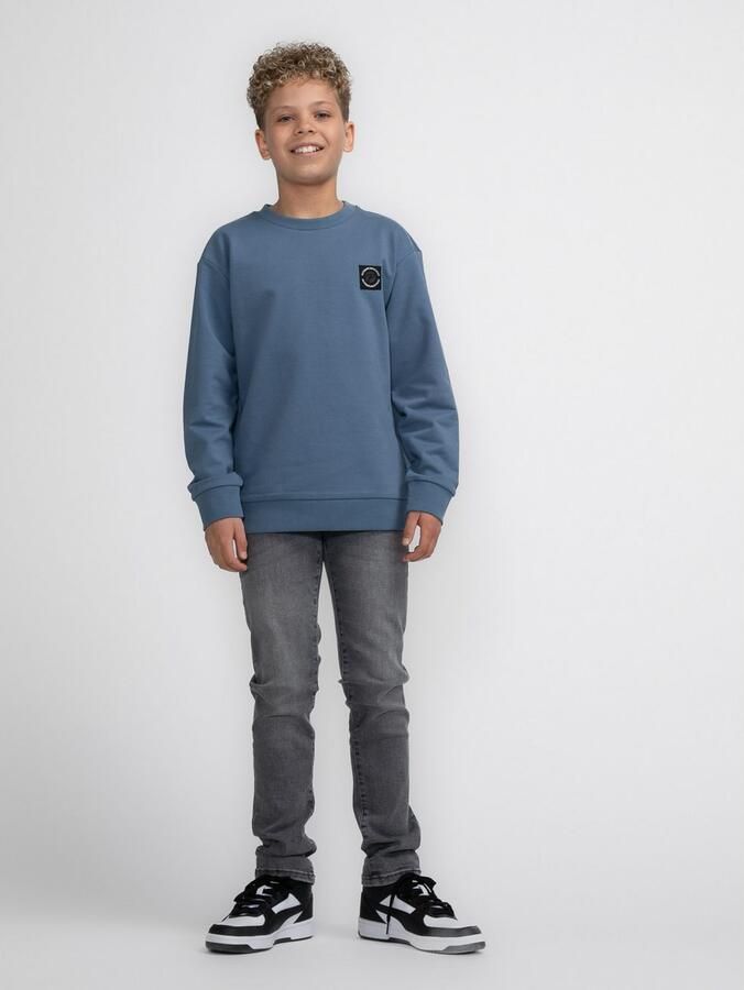 Petrol Industries Sweater met reliëf op de borst - Foto 4