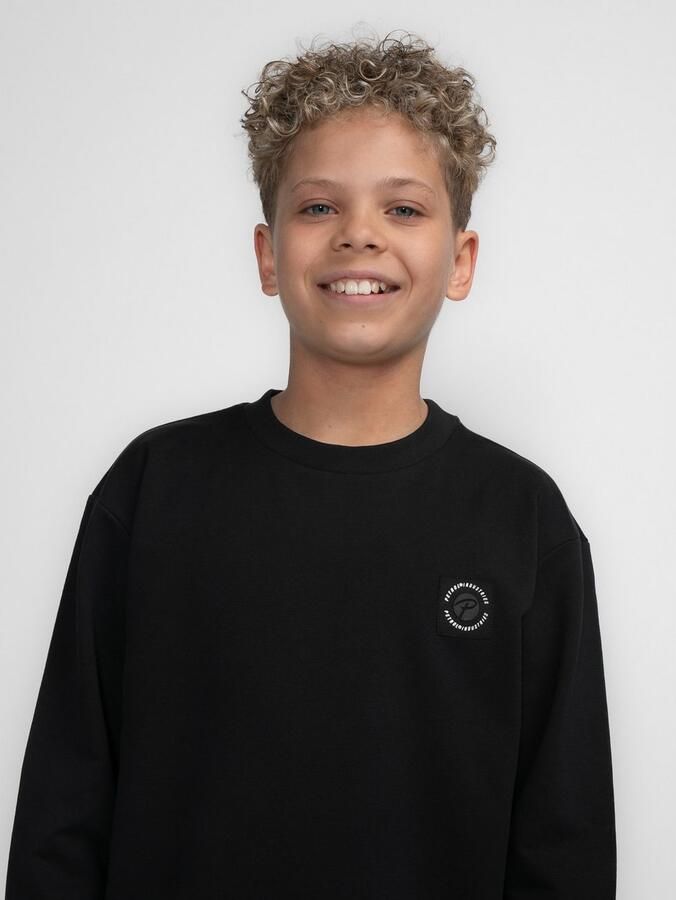 Petrol Industries Sweater met reliëf op de borst - Foto 4