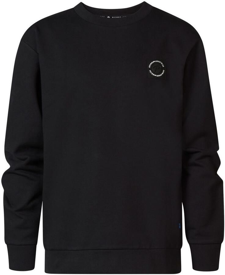 Petrol Industries Sweater met reliëf op de borst