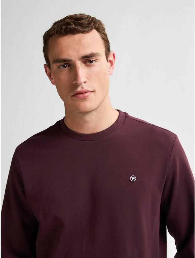 Petrol Industries Sweatshirt met geborduurd logo - Foto 3