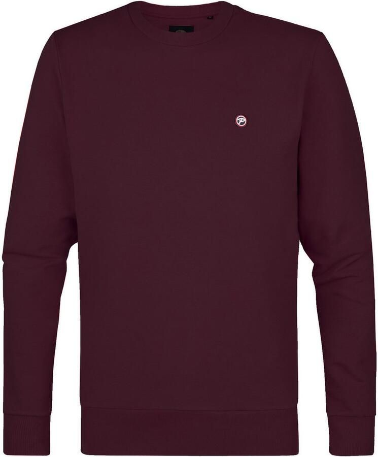 Petrol Industries Sweatshirt met geborduurd logo