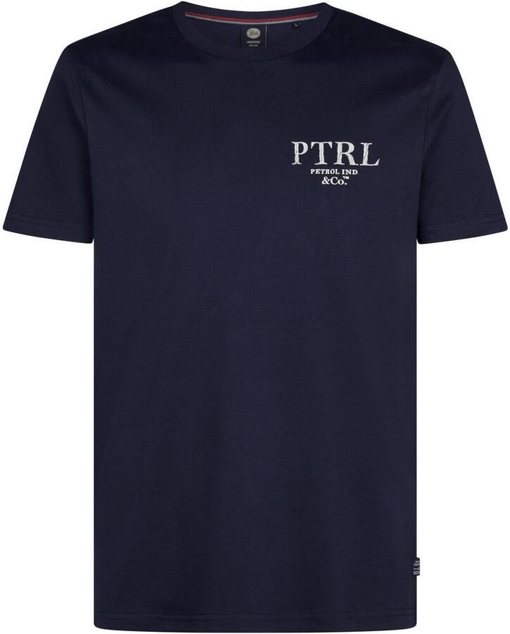 Petrol Industries T-shirt met logo-opschrift - Foto 2