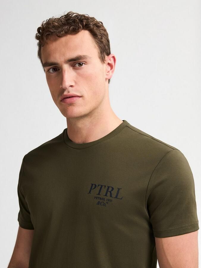 Petrol Industries T-shirt met logo-opschrift - Foto 6