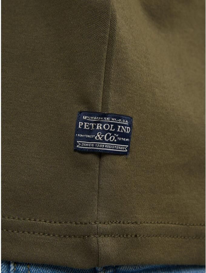 Petrol Industries T-shirt met logo-opschrift - Foto 4