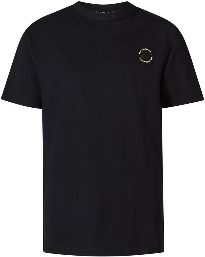 Petrol Industries T-shirt met reliëf op de borst