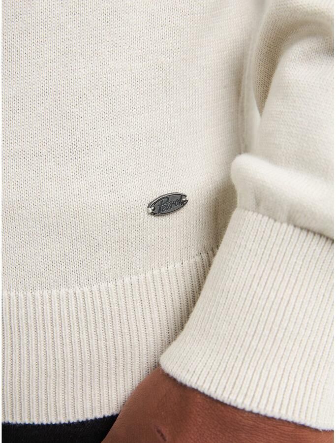 Petrol Industries Trui met ronde hals Materiaalmix met katoenpercentage - Foto 5